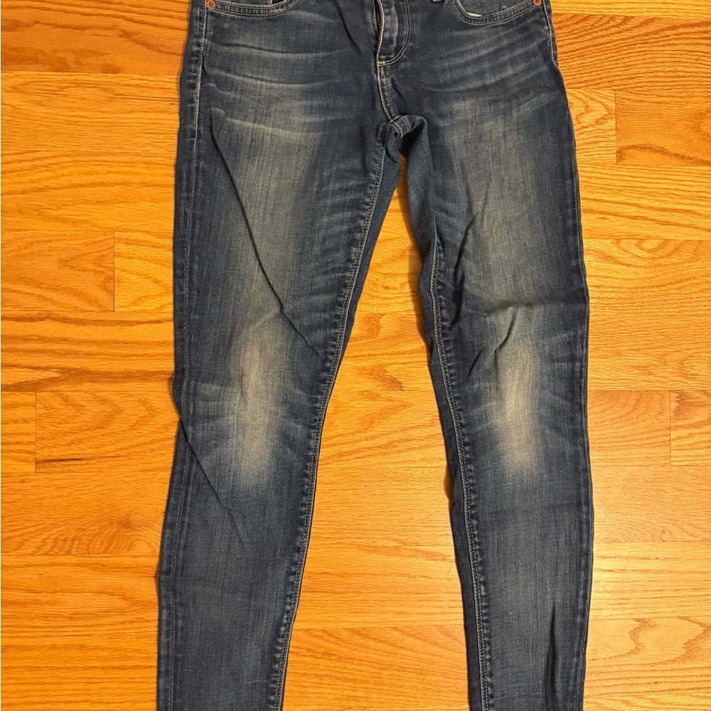 Lucky Brand Dark Blue Stella Skinny Jeans